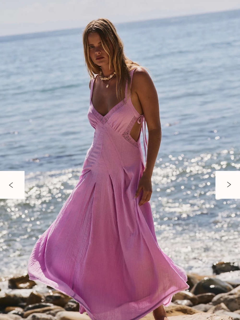 Brand new Free People Vivi midi dress